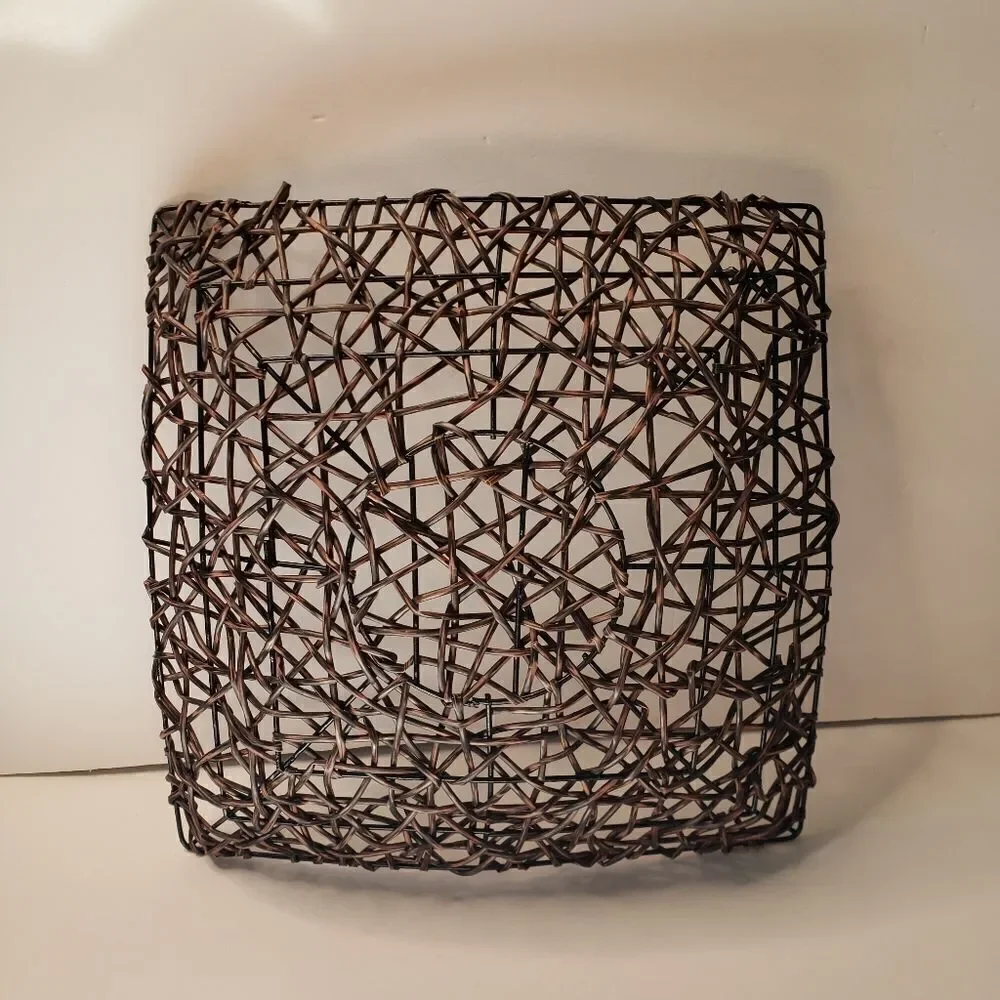 Metal Artsy Basket